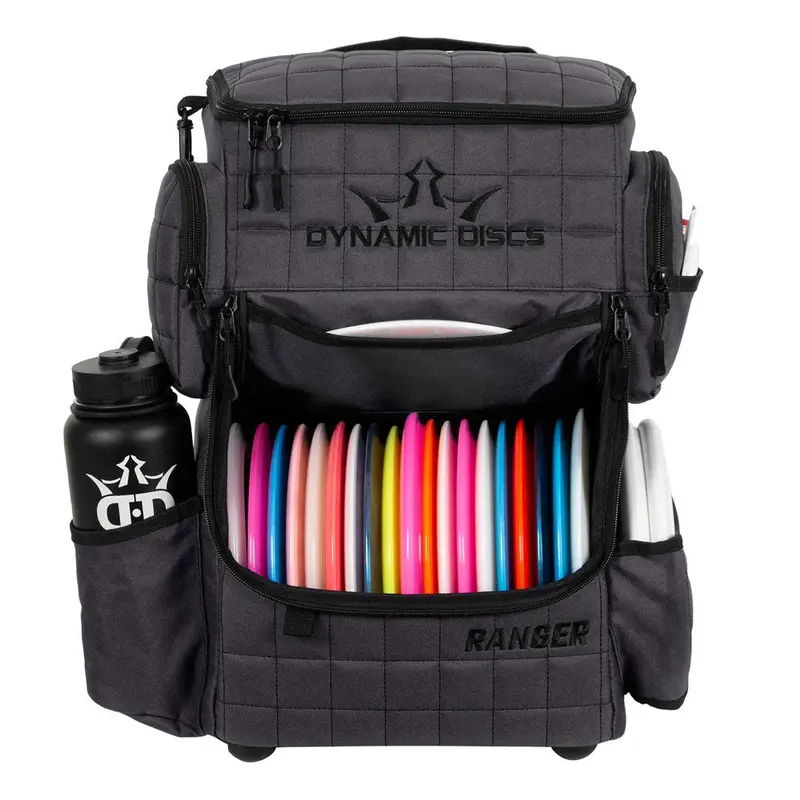 Dynamic Discs Ranger Backpack Disc Golf Bag - Heather Charcoal 1
