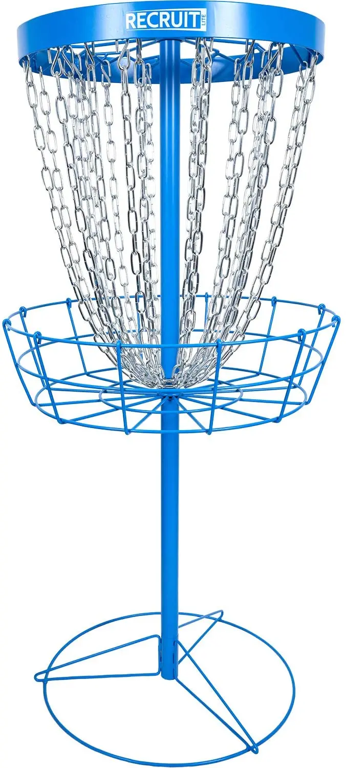 Dynamic Discs Recruit Lite Portable Disc Golf Target (Basket) - Blue 1