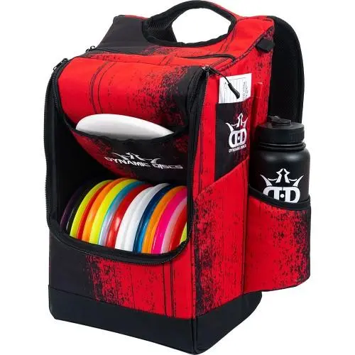 Dynamic Discs Sniper Backpack Disc Golf Bag - Atomic Red 1