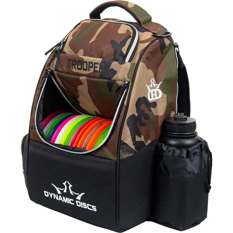 Dynamic Discs Trooper Disc Golf Bag - Woodland Camo 1
