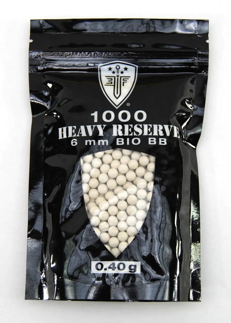 Elite Force 0.40G Airsoft Heavy Reserve Bio Bbs - 1000 Count Bag 1