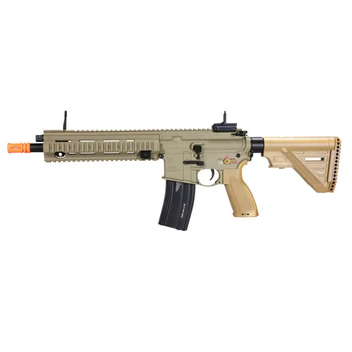Elite Force Airsoft Hk 416 A5 Comp Aeg - Fde/Olive/Black 1