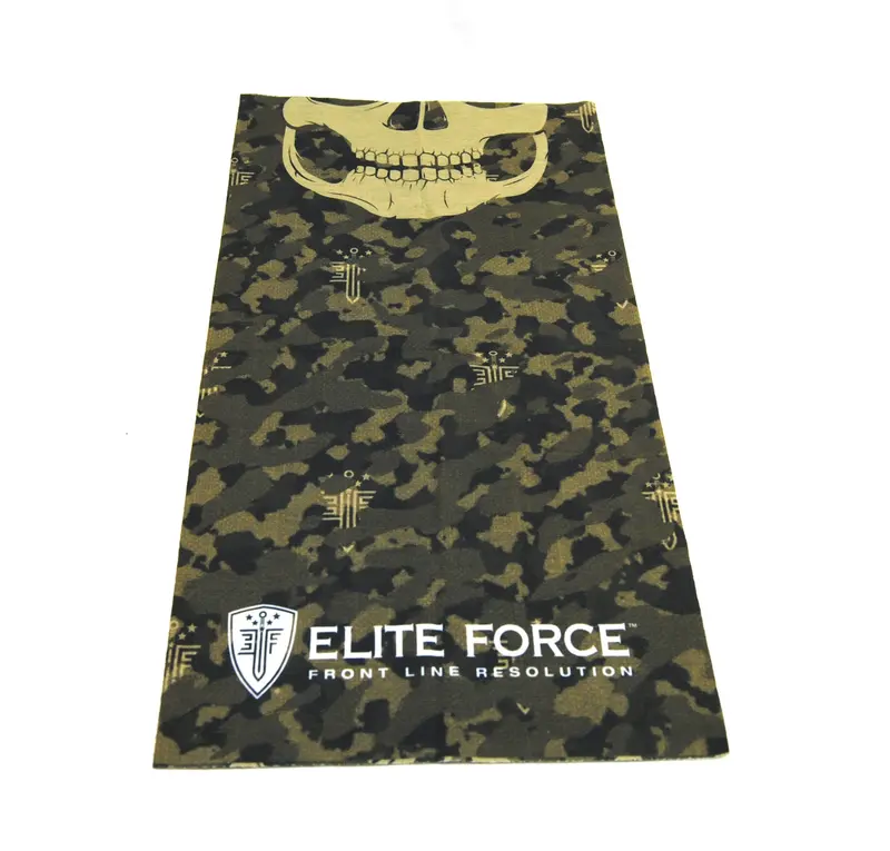 Elite Force Neck Gaiter Mask / Buff / Headwrap - Camo 1