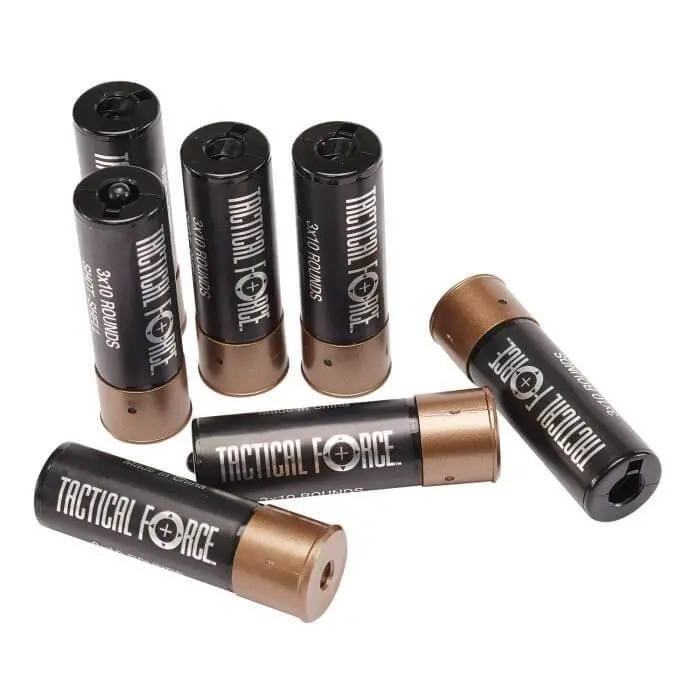 Elite Force Tactical Force Tri-Shot 6Mm Airsoft Shotgun Shells - 6 Pack - Black 1