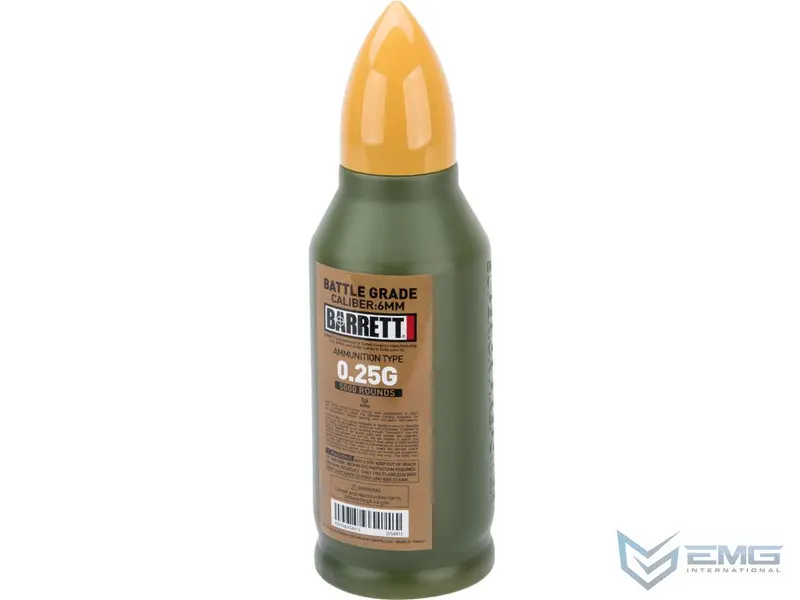 Emg Barrett Licensed Battle Grade 6Mm Airsoft 0.25G Bbs - 5000 1