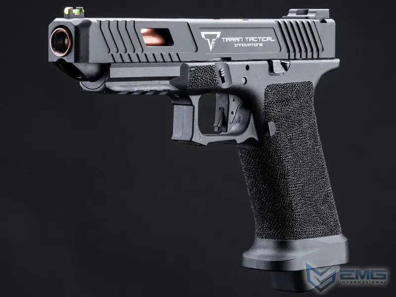 Emg Custom Tti Jw2 Polymer Combat Master Slide + Ultimate Gbb Frame Custom Gas Blowback Airsoft Pistol 1