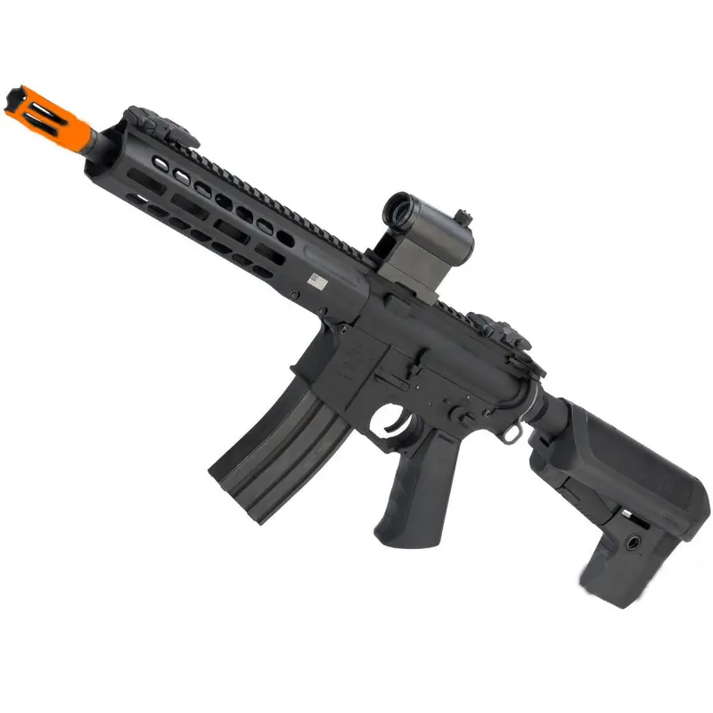 Emg / Krytac / Barrett Firearms Rec7 Di Aeg Airsoft Training Rifle (Sbr) - Black 1