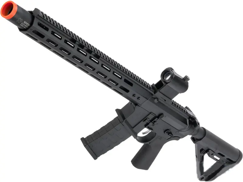 Emg Noveske Gen 4 W/ Esilveredge Sdu2.0 Gearbox Airsoft Aeg Training Rifle - Black 1
