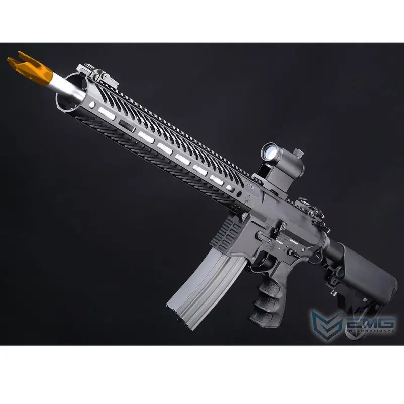 Emg Seekins Precision Licensed Sp223 M-Lok Advanced Airsoft M4 Aeg Rifle W/ G2 Gearbox - Black 1