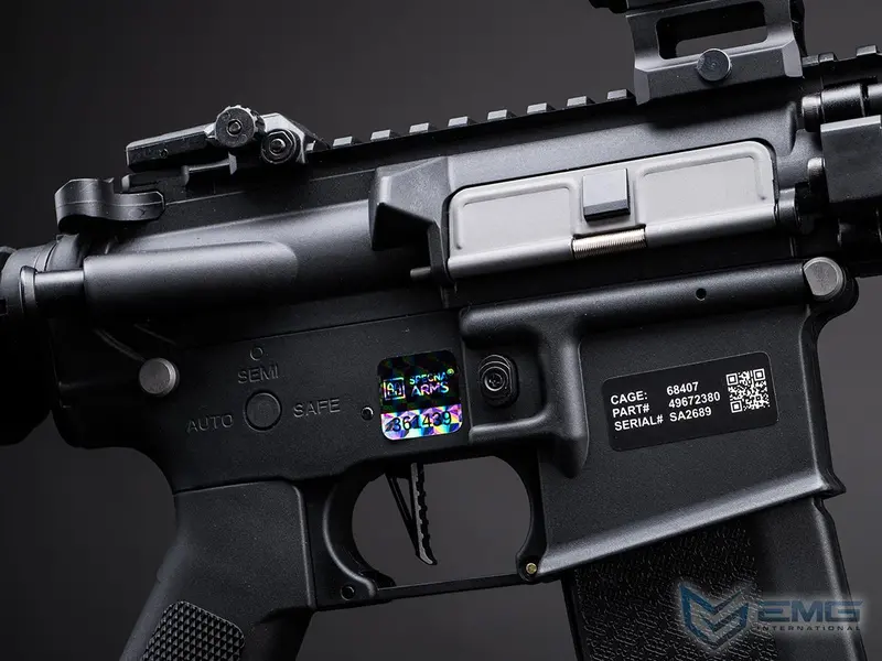Emg X Daniel Defense Mk18 Sa-C19 Core Gen. 2 Airsoft Aeg Rifle - Specna Arms W/ Hal Mosfet - Black 2