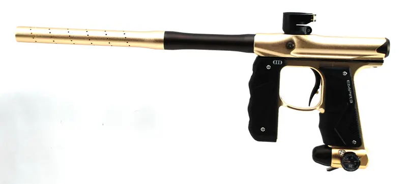 Empire Mini Gs Paintball Gun W/ 2 Piece Barrel - Dust Tan/Brown 1