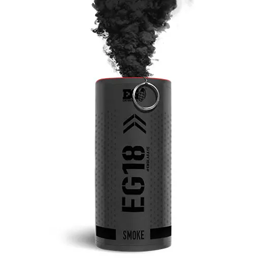 Enola Gaye Eg18 Smoke Grenade - Black - No Shipping 1