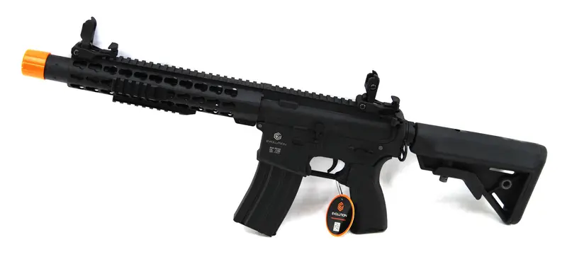 Evolution Combat Recon S 10" Silent Carbontech Airsoft Rifle - Black 1