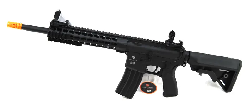 Evolution Combat Recon S 14.5" Carbontech Airsoft Rifle - Black 1
