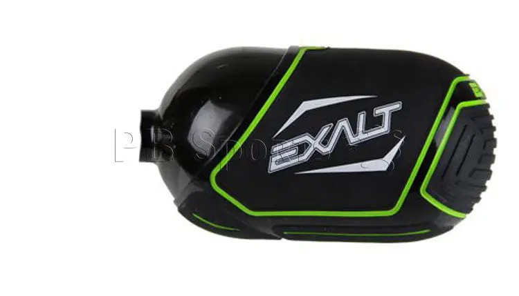Exalt Tank Bottle Cover - Black/Lime/White Medium 1