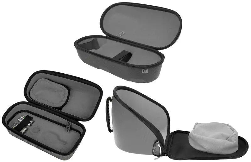 Exalt Universal Carbon V3 Goggle & Loader & Tank Case - Charcoal Grey 1
