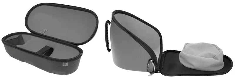 Exalt Universal Carbon V3 Goggle & Tank Case - Charcoal Grey 1