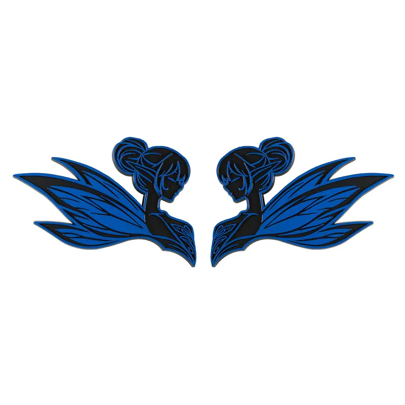 Fairy Emblem - Left And Right - Blue 1