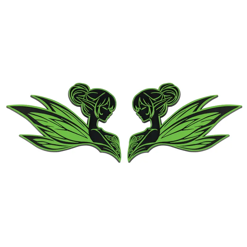 Fairy Emblem - Left And Right - Green 1