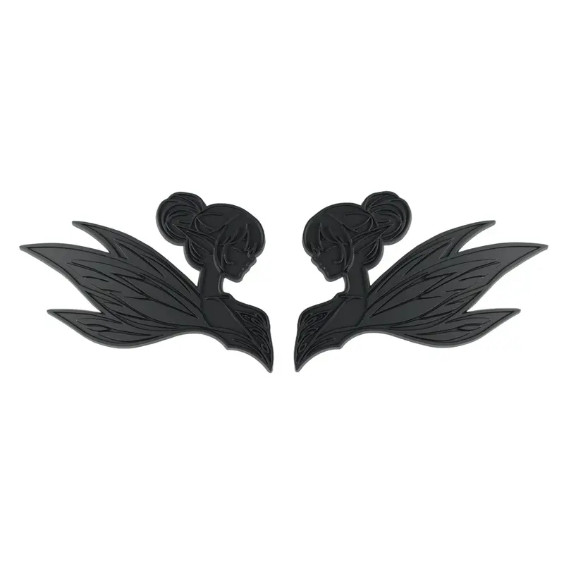 Fairy Emblem - Left And Right - Matte Black 1