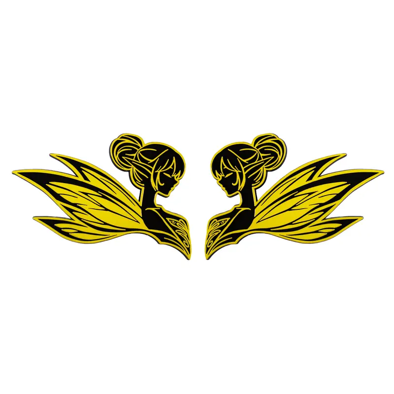 Fairy Emblem - Left And Right - Yellow 1