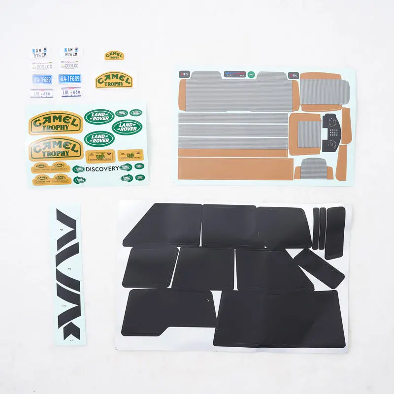 Fcx10 Discovery Decal Sheet Set 1