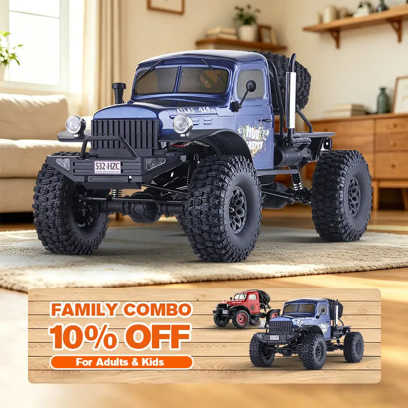 Fms Atlas + Power Wagon Family Combo 1