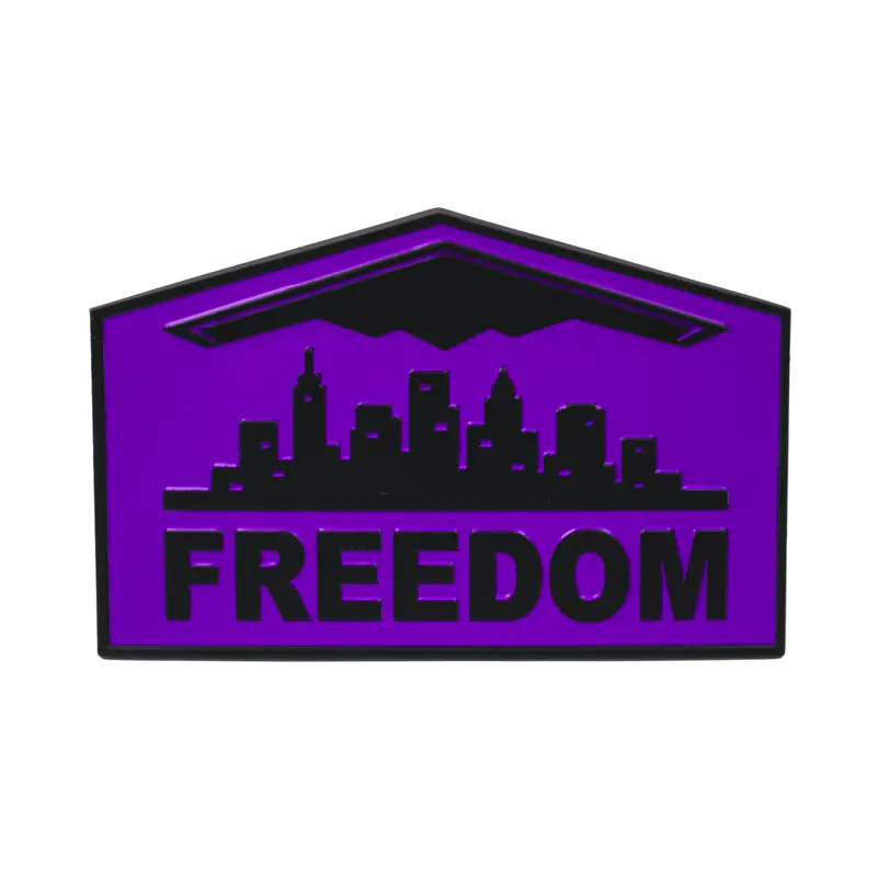 Freedom Emblem - Purple 1