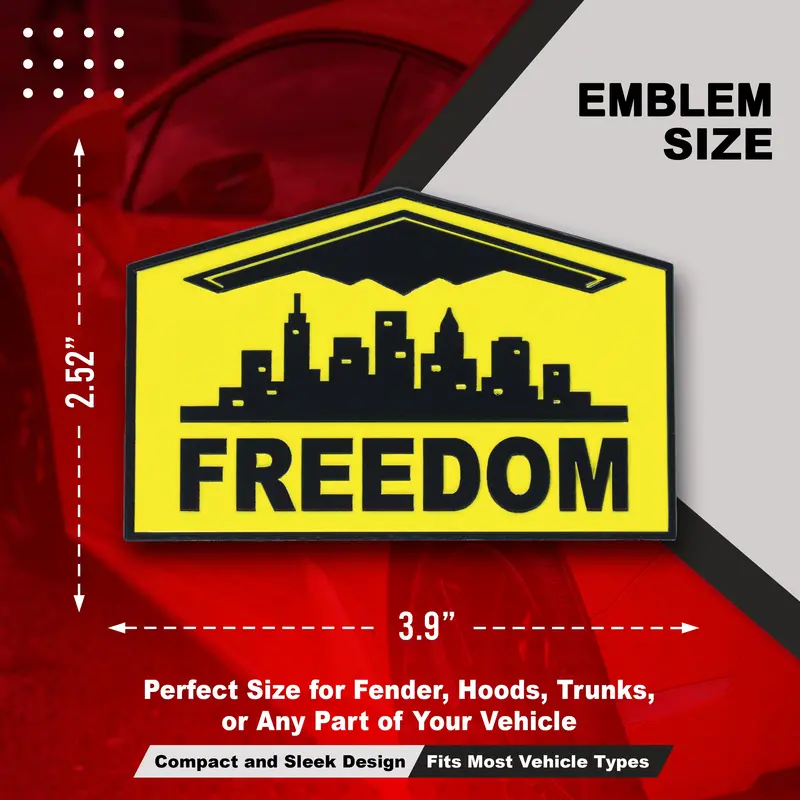 Freedom Emblem - Yellow 2