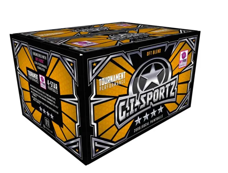 G.I. Sportz 4 Star Paintballs - 2000Ct - No Shipping 1