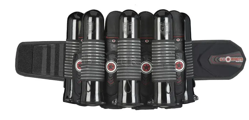 Gi Sportz Race 4+7 Harness - Red / Black 1