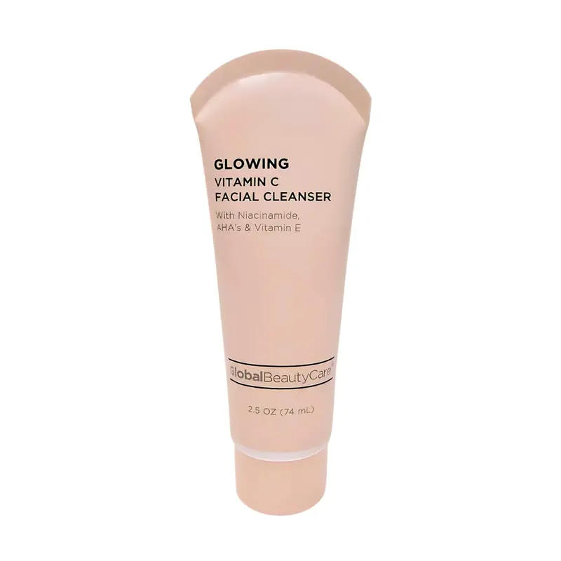 Global Beauty Care Glowing Vitamin C Facial Cleanser | Niacinamide, Aha & Vitamin E – 2.5 Oz 1