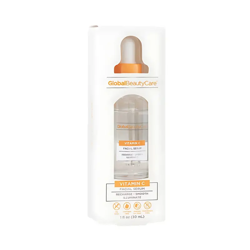 Global Beauty Care Vitamin C Facial Serum | Brightening Anti-Aging Serum – 1 Oz 1