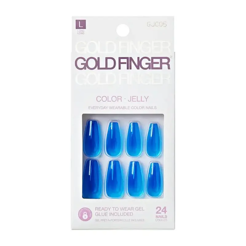 Gold Finger Jelly Color Nails - Skittles [Gjc05] 1