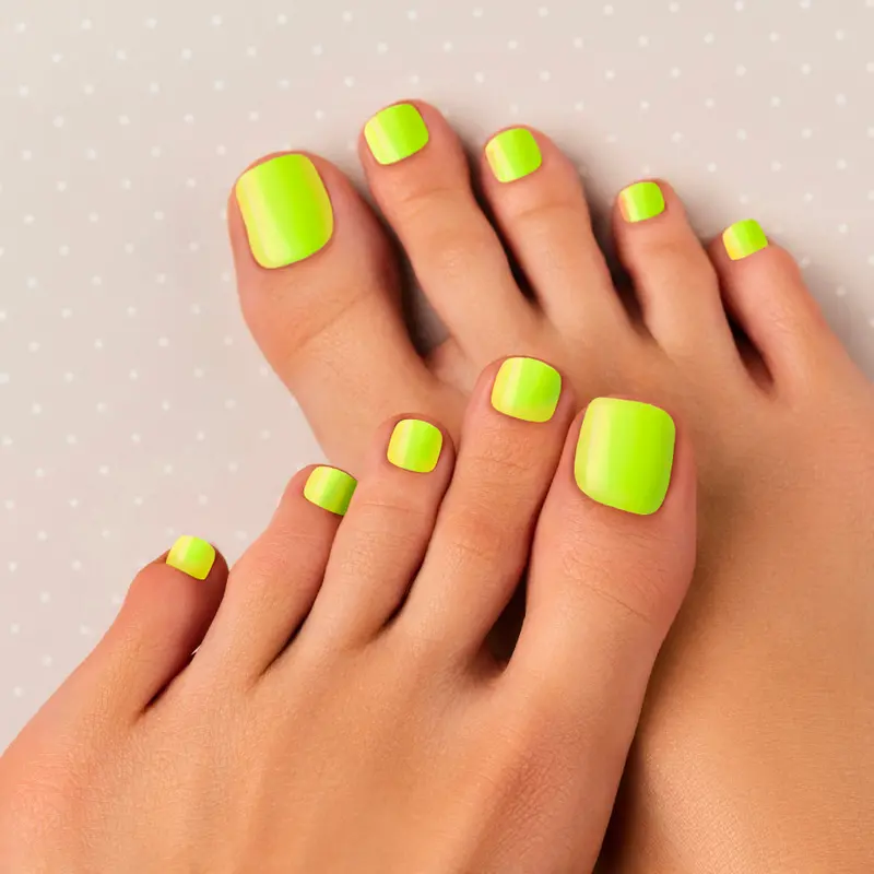 Gold Finger Solid Color Toenails - Secrecy 2