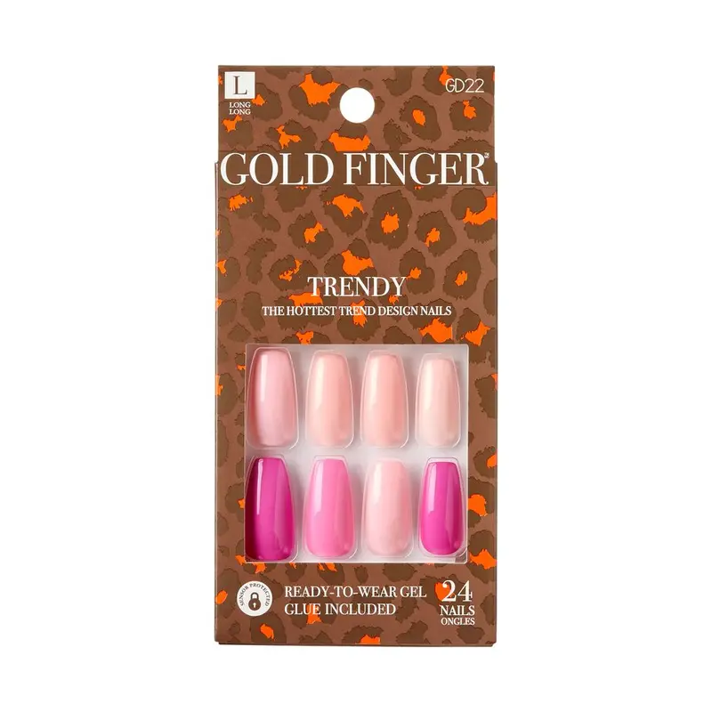 Gold Finger Trendy Nails - Cherry Blossom [Gd22] 1