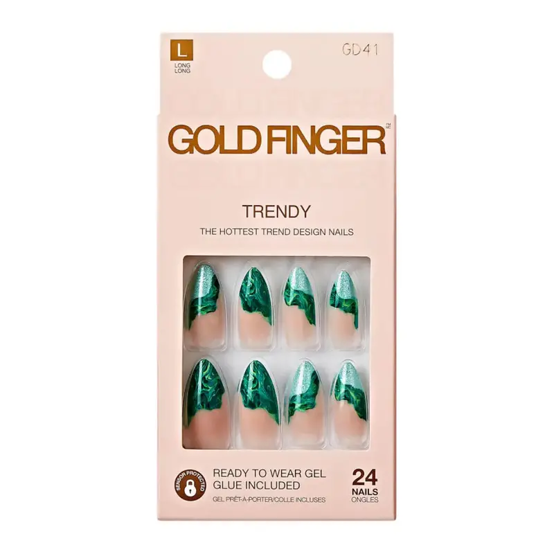 Gold Finger Trendy Nails - Do 4 Love [Gd41] 1