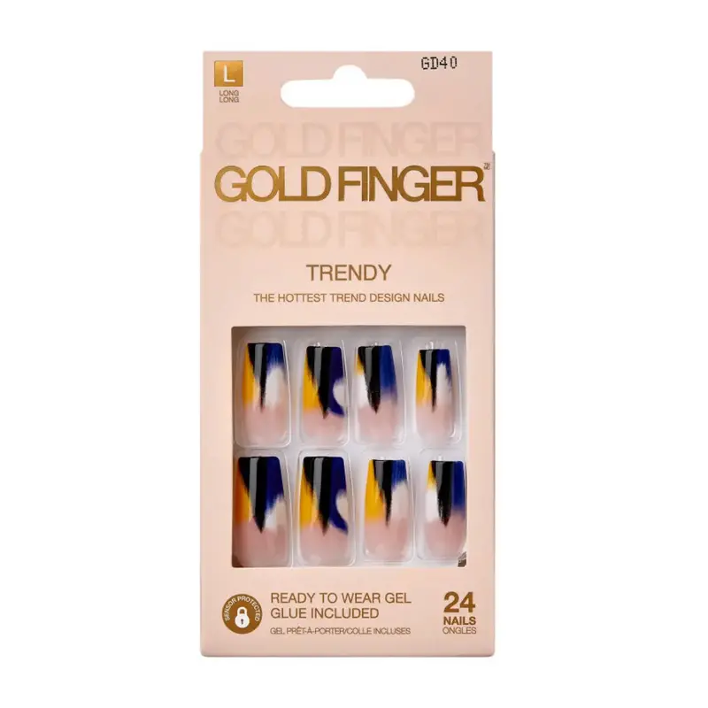 Gold Finger Trendy Nails - Do U Mind [Gd40] 1