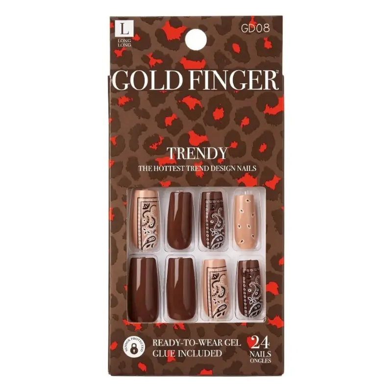 Gold Finger Trendy Nails - Showtime [Gd08] 1