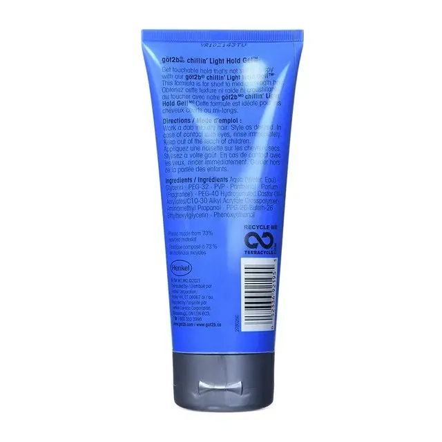 Got2b Chillin' Light Hold Gel For Slick Styles- 6 Oz 2
