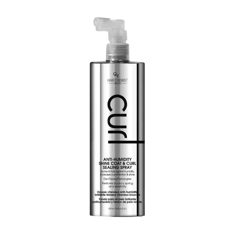 Hair Chemist Curl Anti-Humidity Shine Coat & Curl Sealing Spray – Choose Size | Lock In Shine, Seal Curls & Fight Frizz 2