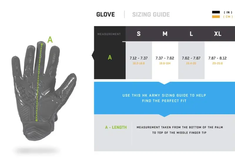 Hk Army Hardline "Armored" Glove (Full Finger) - Tactical 4
