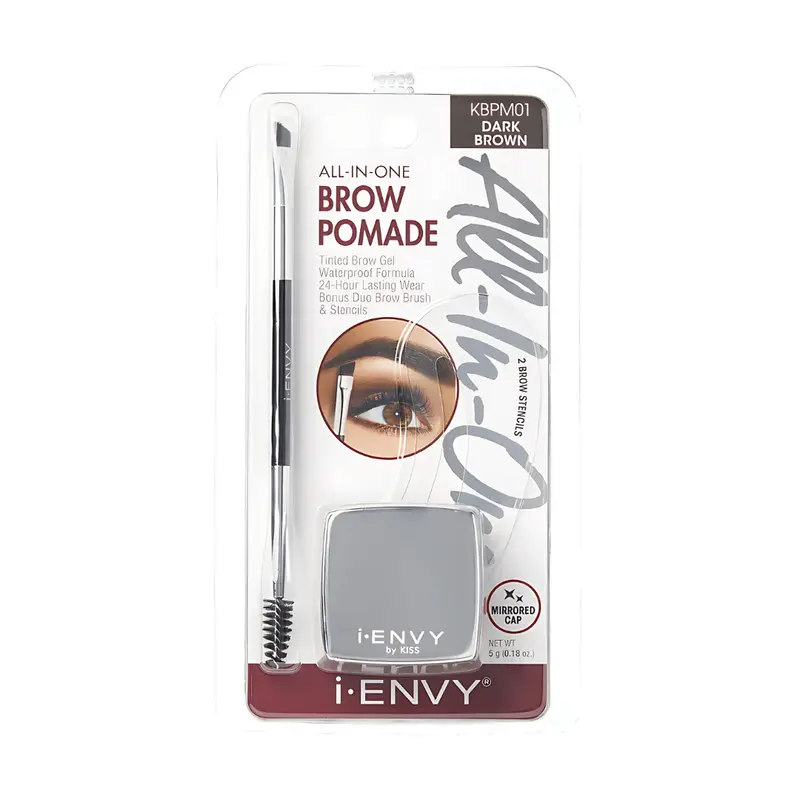 Ienvy By Kiss All-In-One Brow Pomade - Choose Color 1