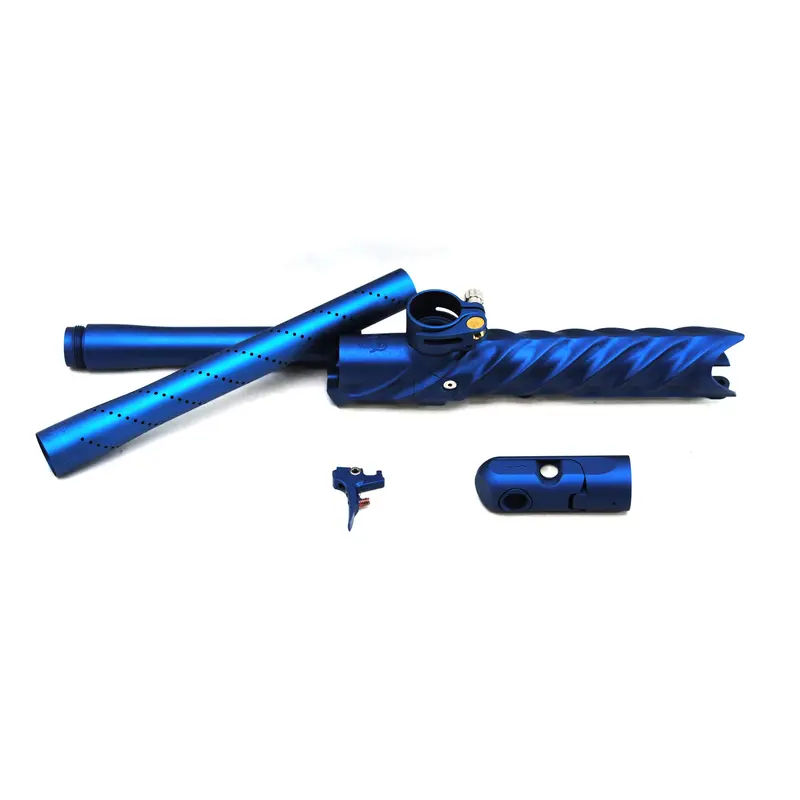 Inception Designs Ripper Emek Body Kit With Fang Trigger, Pwr Stella Barrel, And Ez Pz Asa - Matte Blue 1