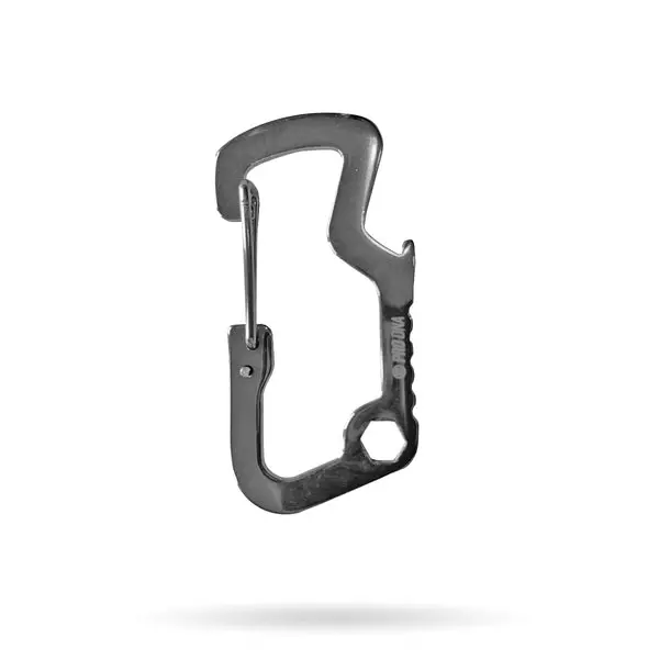Infamous Stainless Steel Carabiner & Bottle Opener 1