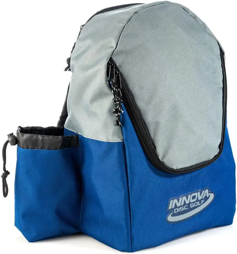 Innova Discover Disc Golf Backpack - Blue/Grey 1