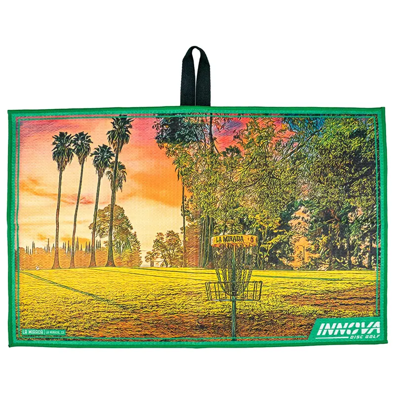Innova Tour Towel - La Mirada Green 1
