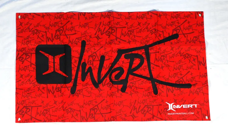 Invert Paintball Banner - Red 1