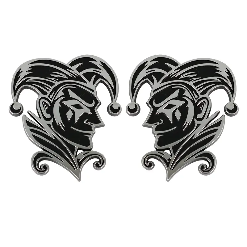 Joker Left & Right - Chrome / Black 1