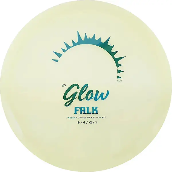Kastaplast K1 Glow Falk Disc - 2023 Stamp 1